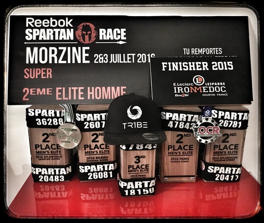 Palmares Spartan Tony Voisin